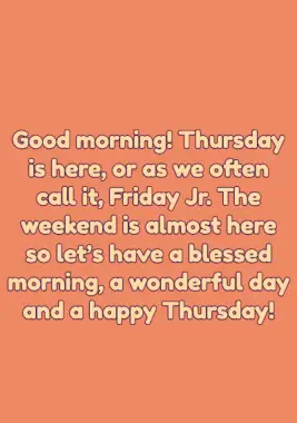 50 Thursday Blessings and Quotes for a Happy Day