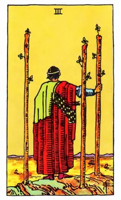 three of wands tarot card