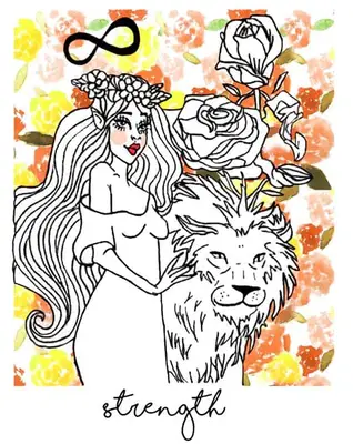 strength tarot and numerology