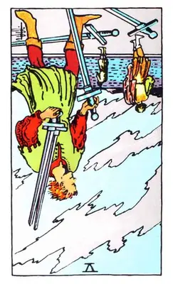 five of swords reversed