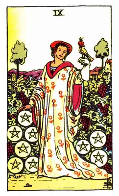 nine of pentacles tarot