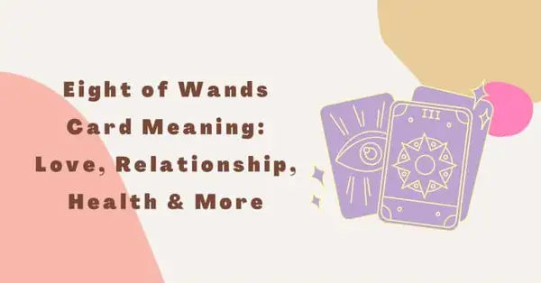 Eight of Wands Tarot Card