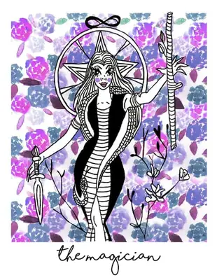 the magician tarot card spark joy deck