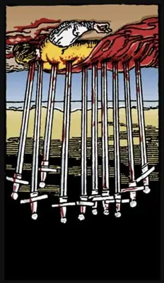 ten of swords reversed