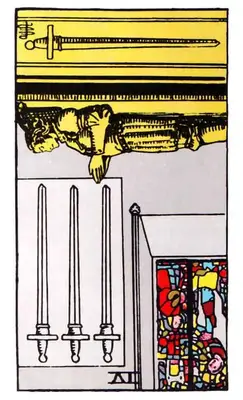 four of swords reversed