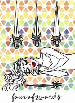 four of swords tarot card meaning