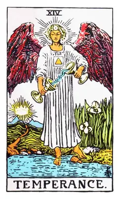temperance card in tarot