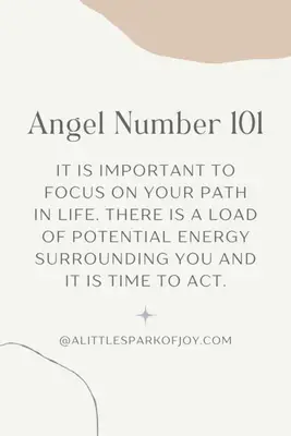 101 angel number meaning 1