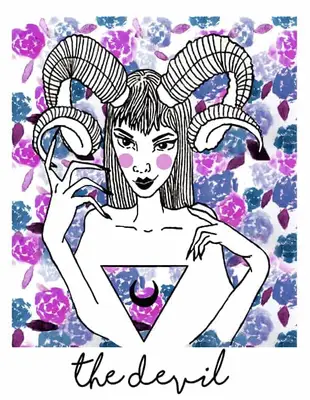 the devil tarot card spark joy deck