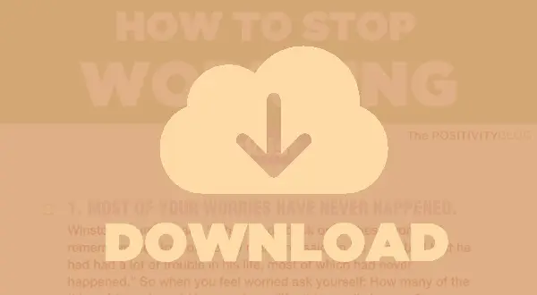 How to Stop Worrying: 9 Simple Habits