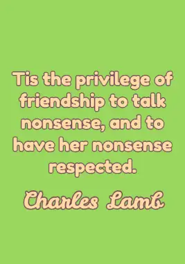 Friendship Quote by Charles Lamb