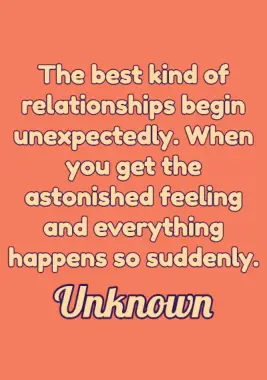 Unexpected Falling in Love Quotes on Life, Love and Beautiful Surprises