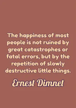 A quote by Ernest Dimnet.