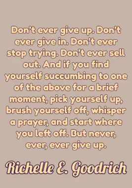 A quote by Richelle E. Goodrich.