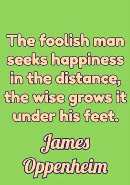 Deep Quote by James Oppenheim