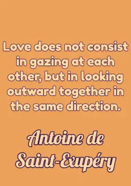 Relationship Quote by Antoine de Saint-Exupéry