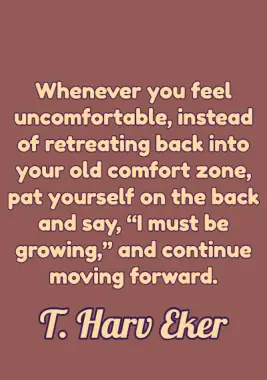 A quote for work by T. Harv Eker. 