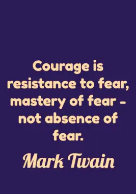Courage Quote by Mark Twain