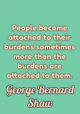 Quote on Stress by George Bernard Shaw