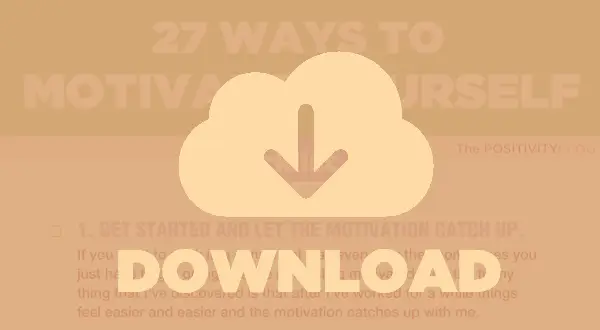 Smart and Simple Ways to Motivate Yourself